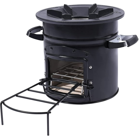 Lineslife Rocket Portable Wood Charcoal Camping Stove