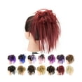 thumbnail image 2 of 2 Pcs Chignon Décoiffé Pièce Chignon Faux Chouchous Extension Postiches Ondulés Bouclés Queue de Cheval Chignon Serre-Tête pour Femmes, 2 of 2