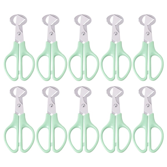 10PCS Egg Scissors Quail Egg for Shell Cutters Separator Small Quail Scissors Op