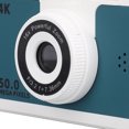 thumbnail image 3 of Xirurus Digital Camera 1080P 50MP HD Dual Lens Wireless 16X Digital Zoom Anti Shake Compact Point and Shoot Vlogging Camera with MP3 Games for Photography Video, Green (4.33 inches / 11 cm), 3 of 9