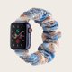 thumbnail image 1 of Compatible con Apple Watch Band 38 mm 40 mm 42 mm 44 mm Tejido floral suave Elástico Scrunchies iWatch Bands para Apple Watch Series 6, SE, 5, 4, 3, 2, 1 - Style13, S/38 Sailing Electrónica, 1 of 4