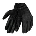 thumbnail image 2 of Dream Apparel Motorcycle Riding Gloves for Men Women Biker W/ Touchscreen, Waterproof Thermal Winter Gloves Full Finger Leather and Denim combination, 2 of 4