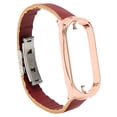 thumbnail image 1 of Estuche protector de banda de reloj, correa de repuesto de cuero PU de acero inoxidable para reloj inteligente Correa de PU para reloj inteligente de alto rendimiento, 1 of 9