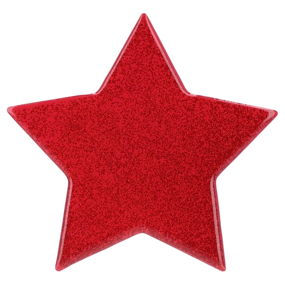 Glitter Star Tabletop Decoration, Red, Patriotic by Way To Celebrate