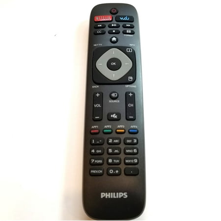 Philips Smart Tv Remote OEM Philips Smart TV Remote Control: 32PFL4609 32PFL4909 40PFL4609 40PFL4909 43PFL4609 43PFL4909 49PFL4609 49PFL4909 50PFL4909 55PFL4609 55PFL4909 58PFL4609 58PFL4909 65PFL4909 ()