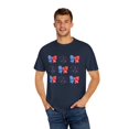 thumbnail image 4 of Coquette Bow 4th of July Fireworks Comfort Colors Women's Shirt, 4 of 7
