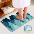 thumbnail image 4 of GZHJMY Bathroom Mat set of 3， 758997745 3 Pieces Bath Mats Set for Bathroom, Vintage Style Non-Slip Washable Cover Floor Rug Decorations for Kitchen Bathroom Bedroom, 4 of 6