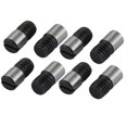thumbnail image 1 of Unique Bargains 8 Pcs M8 External Thread 16mm Length Carbon Steel Slotted Drive Taper Pin, 1 of 1