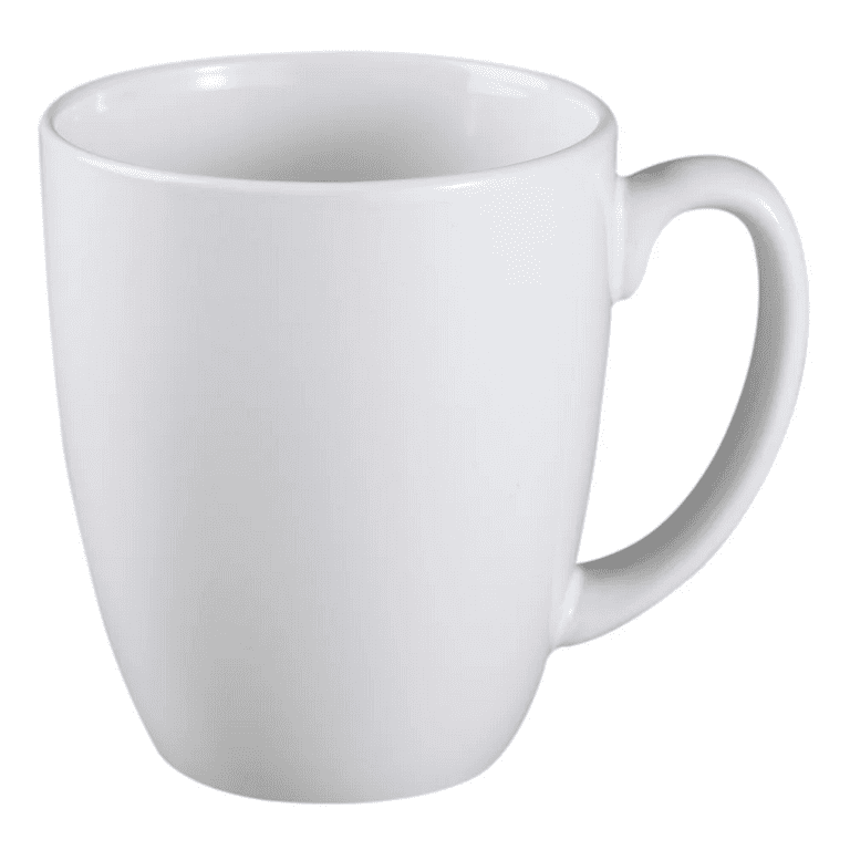 11 oz white ceramic mug – Modern Legend, LLC.