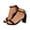 Black, variant on Chunky High Heels for Women Block Square Open Toe Ankle Strap Heeled Sandals Dress Shoes