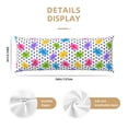 thumbnail image 3 of Balery Bear And Polka Dot Funda Protectora para Almohada Corporal de Algodón Hipoalergénico con Cierre(55 x 21 pulgadas), Almohadas No Incluidas, 3 of 7