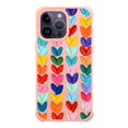 thumbnail image 1 of Colorido Polka Daub Hearts Casetifg Marca Silicona Funda Para iPhone 11 12 13 14 Pro Max Cubierta De Fibra Suave TPU Lujo A Prueba De Golpes Proteger La Carcasa Del Teléfono Con Caja, 1 of 3