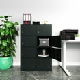 thumbnail image 3 of Metal Lockers for Employees,Office Storage Locker with 4 Door,Tall Locker Cabinet for Employees,School, Office, Home, Gym,Bedroom, 3 of 7