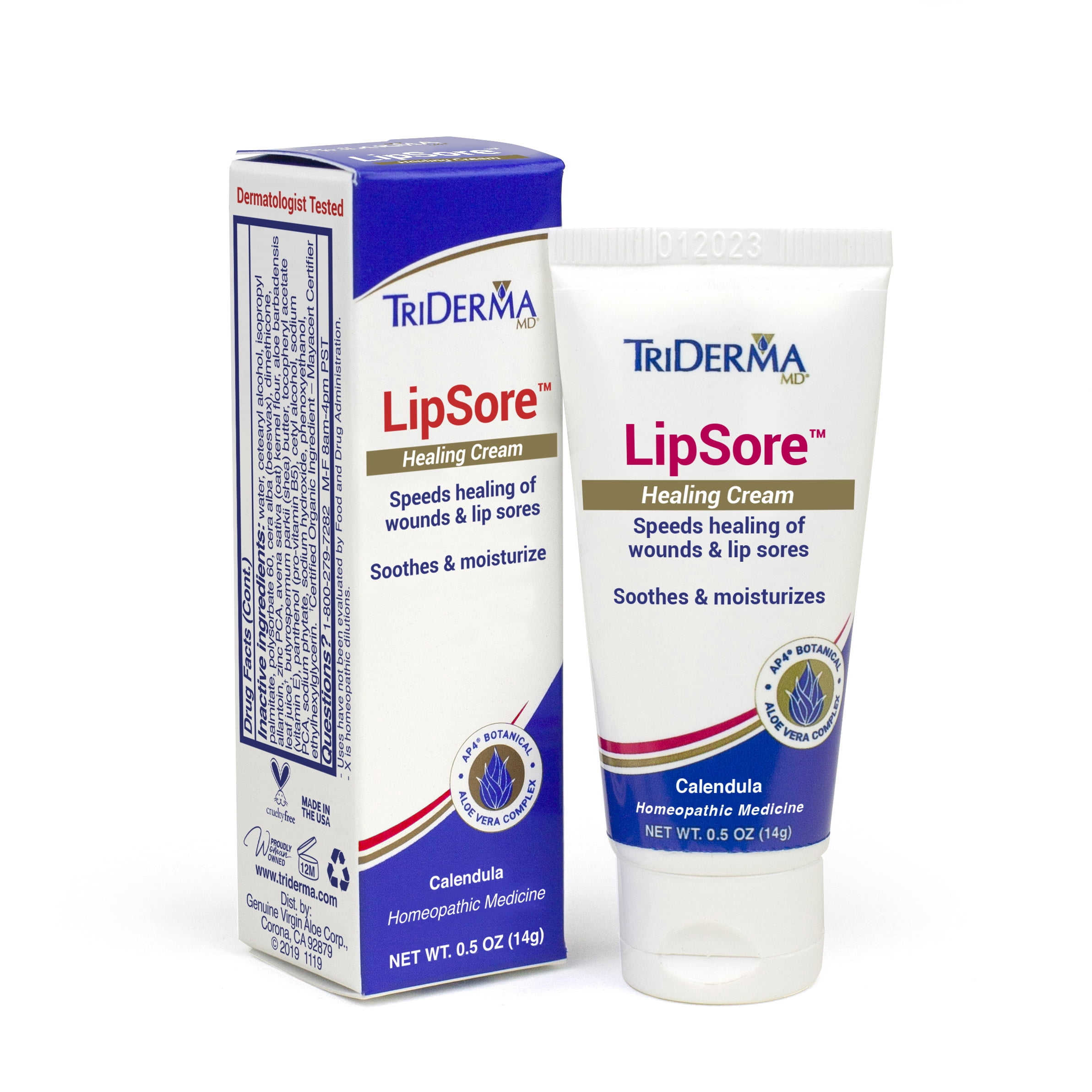 TriDerma LipSore Healing Cream