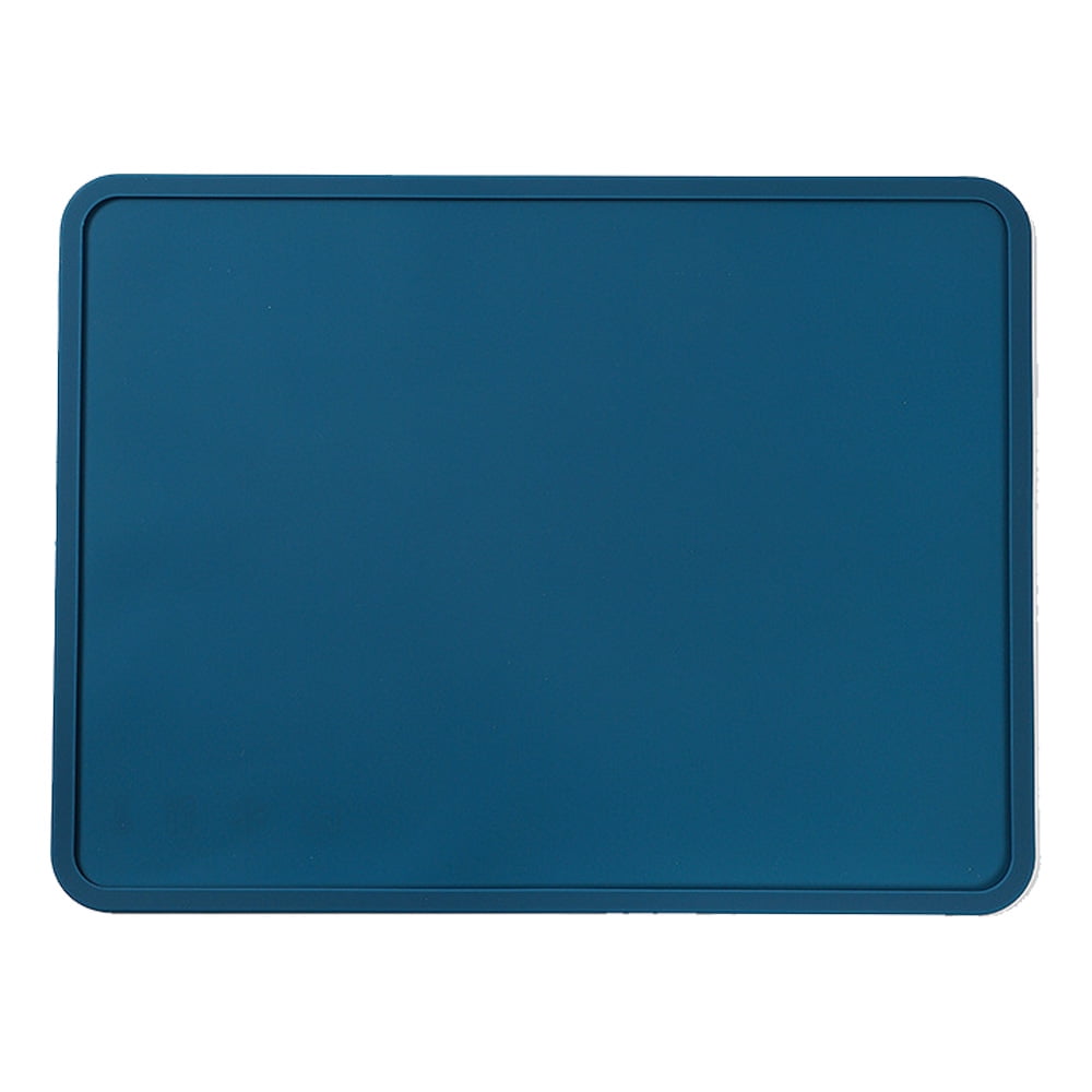 Dog Food Mat,Silicone Waterproof Dog Cat Food Tray,Non Slip Pet Bowl