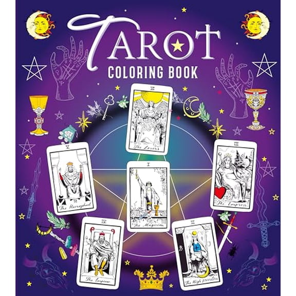 Tarot Coloring Book