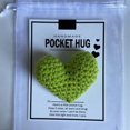 thumbnail image 1 of Corazón de ganchillo con forma de bolsillo. Un regalo de ambiente festivo ideal para parejas y amigos., 1 of 7