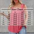 thumbnail image 5 of Plebaso Women's Plus Size Tank Tops Square Neck Pleated Sleeveless Beach Shirts Loose Casual Summer Tops, 5 of 7