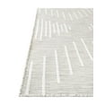 thumbnail image 5 of Unique Loom Outdoor Modern Collection Area Rug - Tambor (2' x 5' 1" Runner Gray/Ivory), 5 of 6