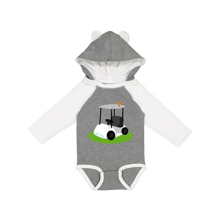 

Inktastic Golf Cart Golfing Gift Baby Boy or Baby Girl Long Sleeve Bodysuit