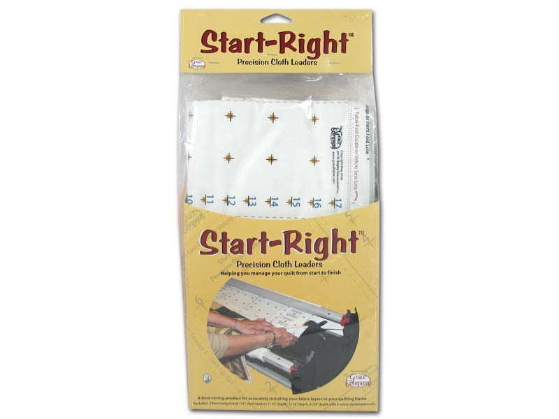 Quilting Grace 136 Inch Start Right Cloth Leader Set Arts tagumdoctors