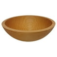 thumbnail image 6 of Solid Sugar Maple Wooden Bowl, Hand Turned Salad Bowl #1 Quality, 10 x 3 Inches, Serves 1-2, 6 of 7