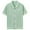 Green, variant on Men's Knit Button Down Shirt Short Sleeve Cuban Guayabera Shirts Casual Brathable Hollow Out Polo Summer Tops