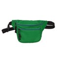 thumbnail image 4 of DALIX Adjustable Waist Strap Unisex Fanny Pack, Polyester, Green, 4 of 5