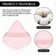 thumbnail image 3 of 12-Pack Triangle Powder Puffs for Makeup Application, Soft Cosmetic Sponges for Loose Mineral Foundation, Wet or Dry Use, 3 of 5