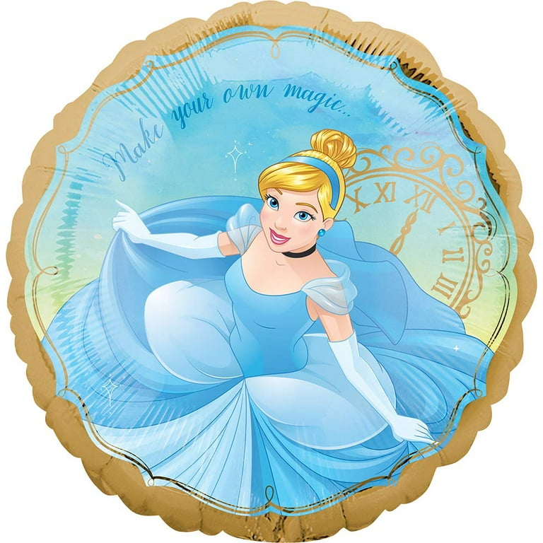 Disney Princess Snow White Cinderella Aurora Ariel Belle Jasmine Balloon  Girl's Birthday Party Decoration Baby Shower