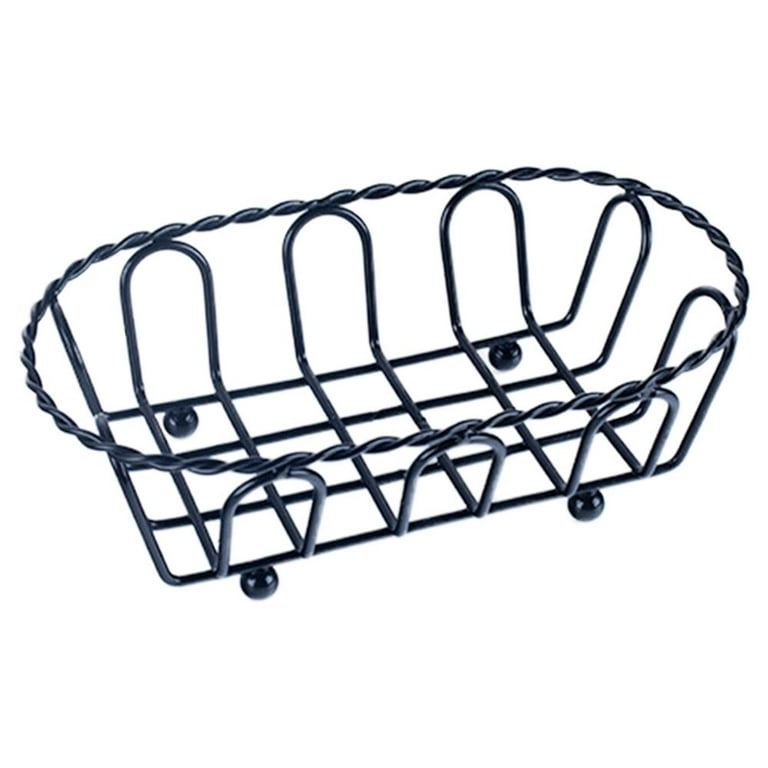 GET 4-82144 Stainless Steel Oval Metal Wire Basket Stainless Steel Wire  Baskets Collection