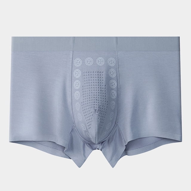 Men Solid Underwear Briefs Breath Middle Waist Underwear Shorts Panties Lingerie