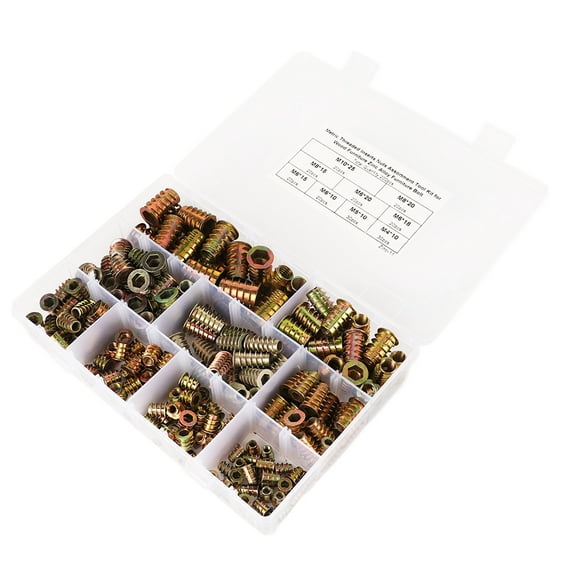 Nuts,200Pcs Threaded Inserts Nuts Threaded Nuts Nuts Built for Professionals