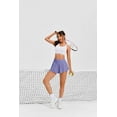 thumbnail image 3 of Pinspark Flowy Shorts for Women 2 in 1 Running Workout Gym Athletic Tennis Short High Waisted Active Wear with Pockets, 3 of 9
