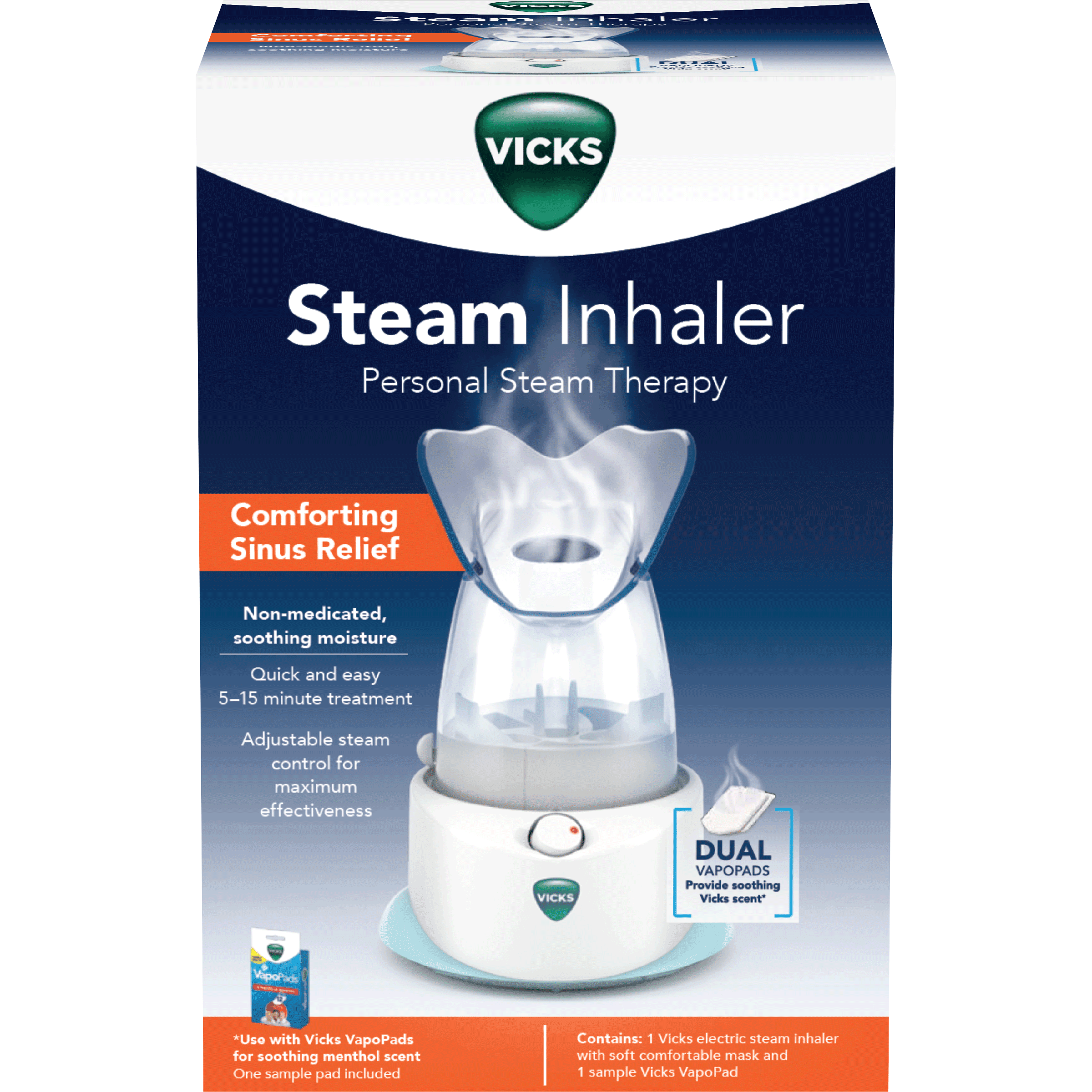 Buy Portable Steam Inhaler - Vicks V1200 Online UK