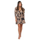 thumbnail image 2 of Vestido Corto Manga Larga Tyra J&B Talla S Negro/Arena, 2 of 5