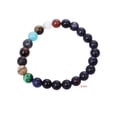 thumbnail image 2 of Topbathy 2Pcs Planet Bracelet Multi Color Beads Comfortable Unisex Jewelry Birthday Christmas, 2 of 5