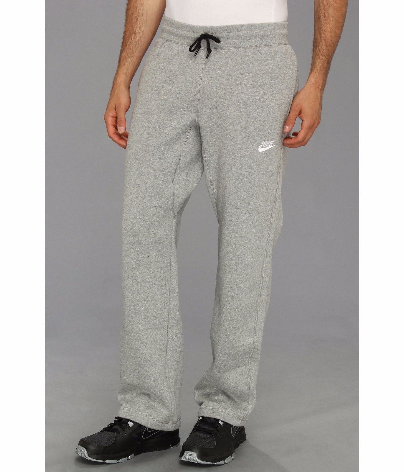 Nike Nike Aw77 Mens Open Hem Fleece Sweatpants Size L