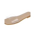thumbnail image 1 of MarinaVida Clear Band Flat Slide Sandals for Women Open Toe Lightweight Slip-Resistant Beach Slippers Sandal, 1 of 1