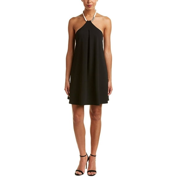 Abs by Allen B. Schwartz Womens Shift Dress, Large Black