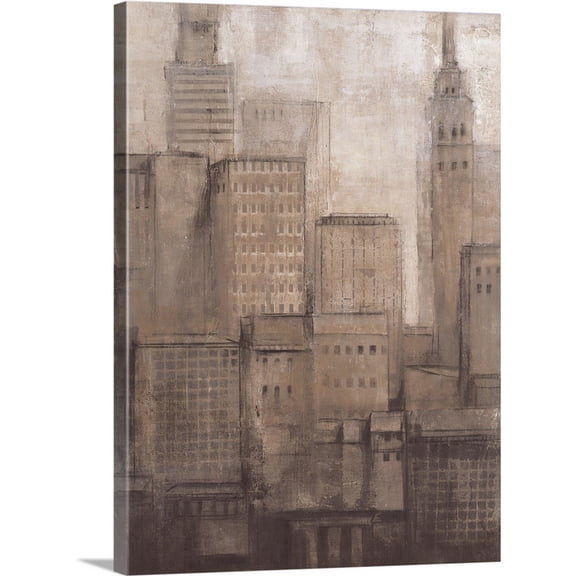 Great BIG Canvas | "Steel Sculptures I" Canvas Wall Art - 18x24