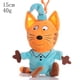 thumbnail image 2 of Muñeco de peluche Calicos Cat Blue, 20 cm, en algodón y felpa, 2 of 3