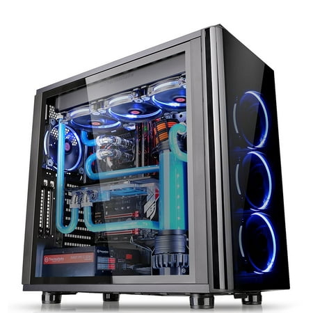 Thermaltake - View ATX Mid-Tower Case - Black
