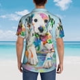 thumbnail image 3 of Lsque A Funny Little Dalmatian Puppy pattern Hawaiian Shirt for Men, Unisex Summer Beach Casual Short Sleeve Button Down Shirts-X-Large, 3 of 9