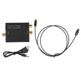thumbnail image 2 of Digital To Analog Converte, Coaxial Digital Optical  Stereo R/L Output Digital Fiber Converter Plug And Play  For PS3  HDDVD  For Home Cinema Systems, 2 of 8