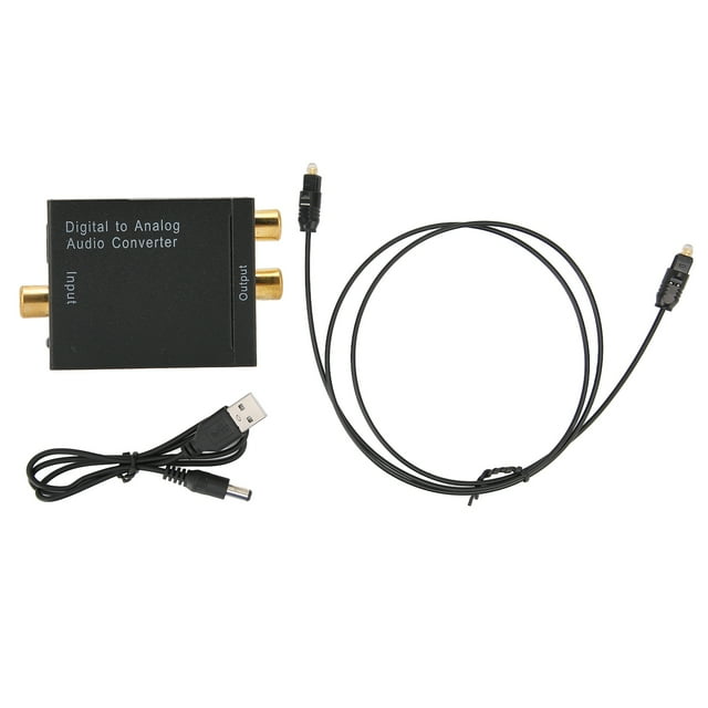 Convertidor de audio óptico a analógico digital, H3622 Convertidor de audio óptico a digital coaxial Convertidor de audio analógico óptico coaxial Confiabilidad excepcional