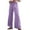 Purple, variant on Tbopshirt Womens Casual Pants,Women's Wide Leg Beach Pants Drawstring Elastic Waist Loose Trousers with Big Pockets,Plus Size Pants for Women