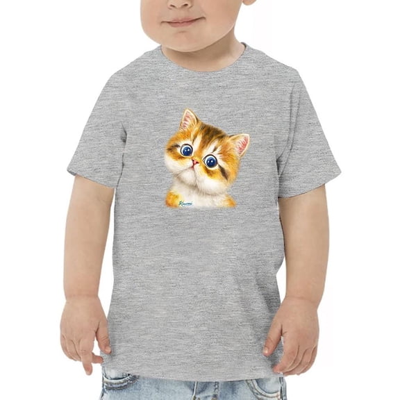 Two Cute Kittens T-Shirt Toddler -Kayomi Harai Designs, 4 Toddler
