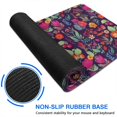 thumbnail image 6 of Long Mouse Pads for Desk,Pioneer Flower Floral Print Pattern Desk Mats on Top Of Desks, Desk Mouse Pad Extra Large with 3mm Non-Slip Base and Stitched Edge for Gaming,Office,Work,Home 31.5"x15.7", 6 of 6