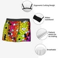 thumbnail image 6 of Balery Colorful Tie Dye Stained Glass 1 Men's Boxer Briefs, Soft and Breathable Cotton Underwear with nylon Waistband-Medium, 6 of 9